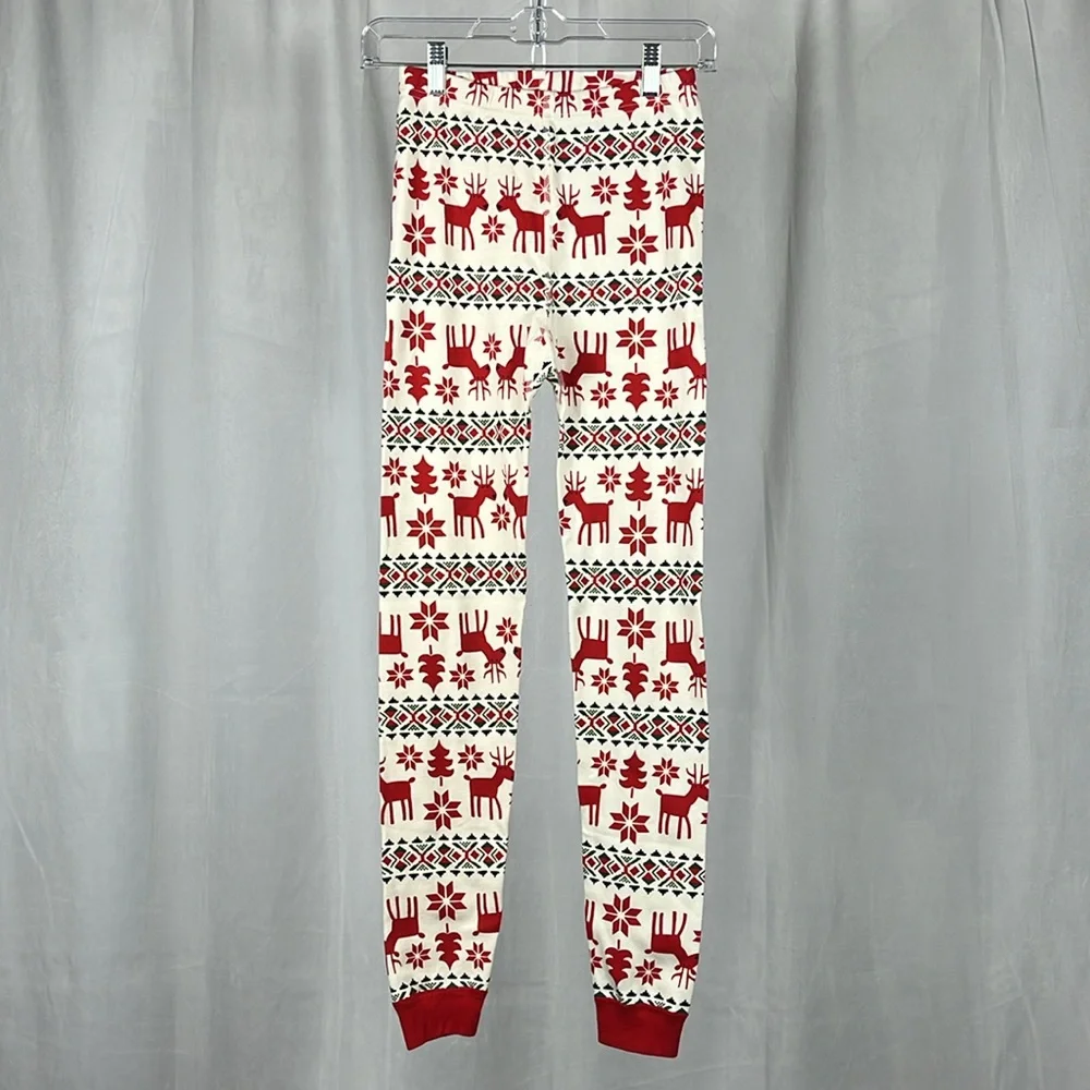 Hanna‎ Andersson Dear Deer Long John Pajama Set.